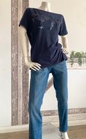 2T-Stretch Jeans S.OLIVER 42+T-Shirt dkl.blau Pailletten-TOP Kr. Dachau - Dachau Vorschau