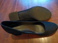 NEU Pumps High Heels schwarz edel matt beflockt Gr 39 West - Höchst Vorschau