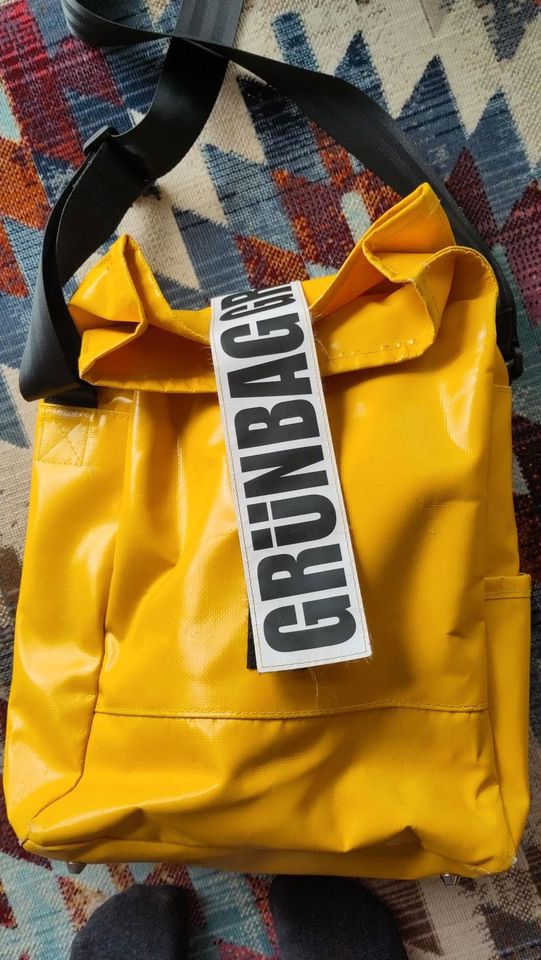 Grünbag Tasche gelb aus Recyclingmaterial in Rosenheim