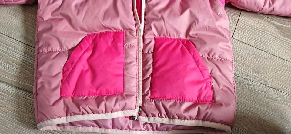 Puma Winterjacke dicke Jacke Mädchen rosa pink Größe 80 in Elsdorf