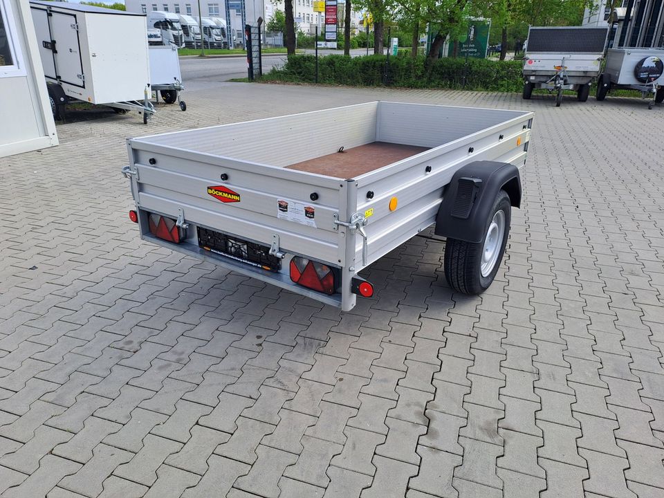 Böckmann Alu Pkw Anhänger 1350 kg 250 x 130cm, gebraucht in Potsdam