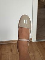++ NEU ZARA Lack Riemchen BALLERINA CREME Gr. 38 ++ Hessen - Wölfersheim Vorschau
