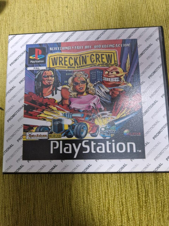 Wrecking Crew Playstation 1 Promo Absolut Selten in Großengottern