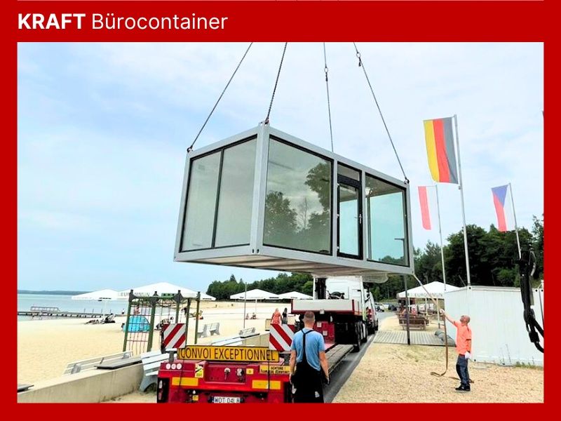 Bürocontainer 20 Fuß | 16 Größen | 245 x 605 x 287 | 12,5 m2 in Bamberg