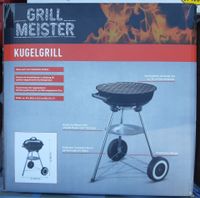 Grillmeister Kugelgrill Ø34cm Grill m. Ablage verchrom. Grillrost Sachsen - Bad Gottleuba-Berggießhübel Vorschau