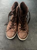 Converse AllStars Leder Braun Größe 9/40,5 Bayern - Geisenfeld Vorschau