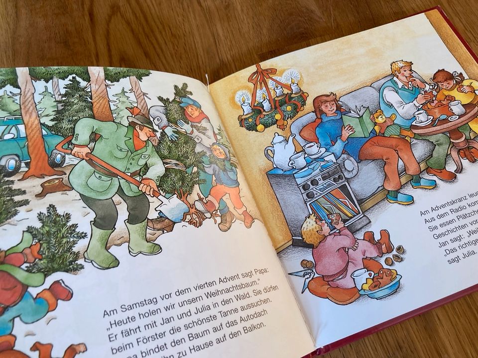 Jan und Julia feiern Weihnachten Bilderbuch Kinderbuch Buch in Burgdorf