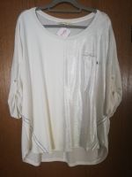 Tredy Shirt offwhite mit Lurex u.Wildlederoptik Gr.46 NEU m.Etik. Saarland - Ottweiler Vorschau
