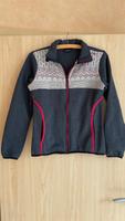 CMP Strickjacke Strickfleece 38 (wie 36/38) Damen grau weiß rot Wiesbaden - Mainz-Kastel Vorschau