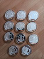 11 Münzen/Medaillen BRD Hessen - Wölfersheim Vorschau