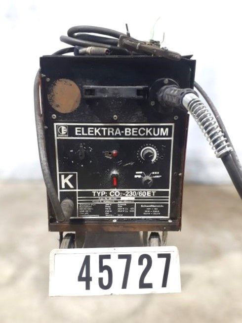 Elektra Beckum Typ CO²-230/60ET Mag-Schutzgas Schweißgerät 45727 in Dinslaken