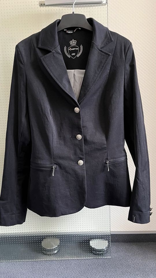 Turnierreit Jacket Sakko Gr. 36 schwarz, einmal getragen in Baesweiler