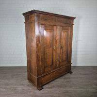 24693 Kleiderschrank Schrank Biedermeier 1848 Eiche Antik Niedersachsen - Nordhorn Vorschau