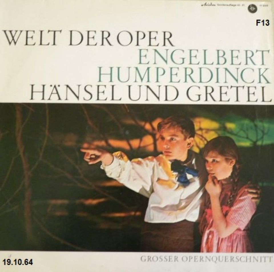 Schallplattenalbum F mit 16 Schallplatten 30 cm Durchmesser in Opfenbach