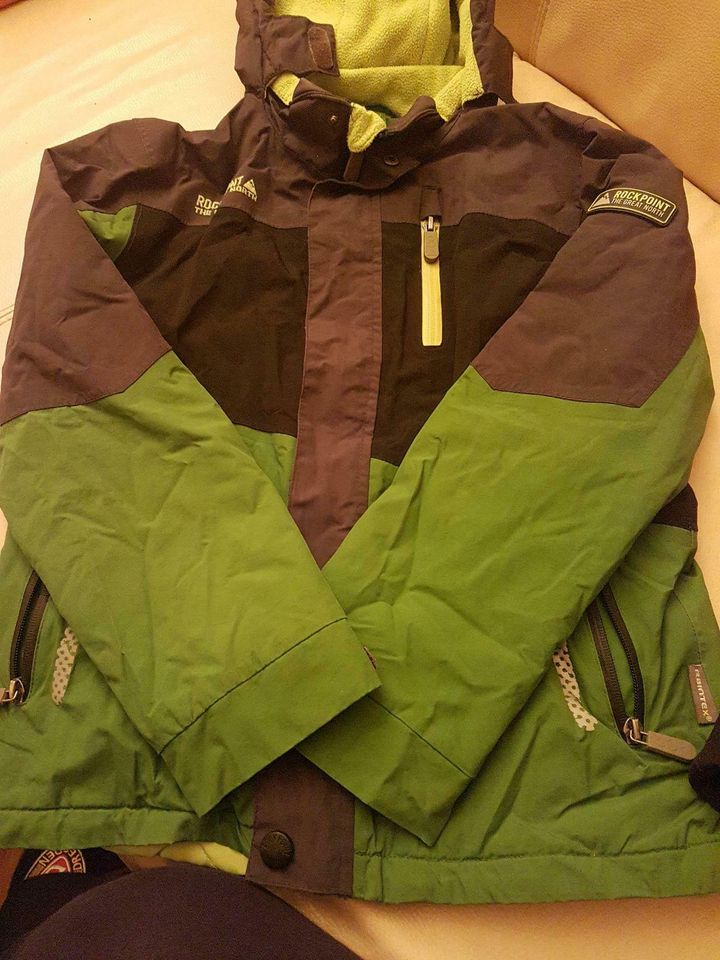 Anorak Herbst Winter Softshell und RAINTEX Jacke Gr.140 in Dresden