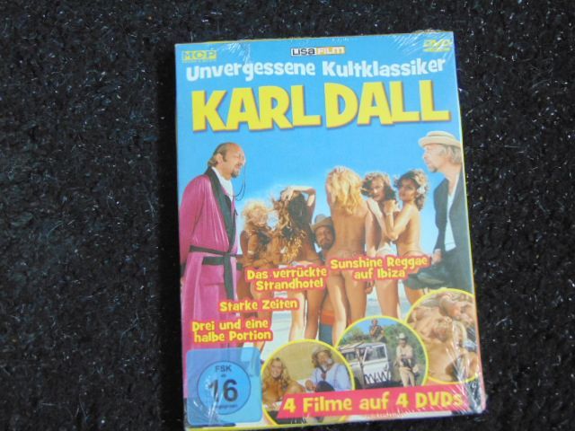 Karl Dall - unvergessliche Kultklassiker - 4 Filme - Neu - OVP in Nürnberg (Mittelfr)