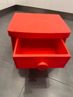 IKEA Kinder Nachttisch, Schränkchen, rot Kunststoff Münster (Westfalen) - Wolbeck Vorschau