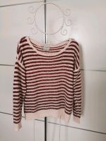 Vero Moda Pullover | Strickpulli | gestreift | beige dunkelrot Niedersachsen - Celle Vorschau