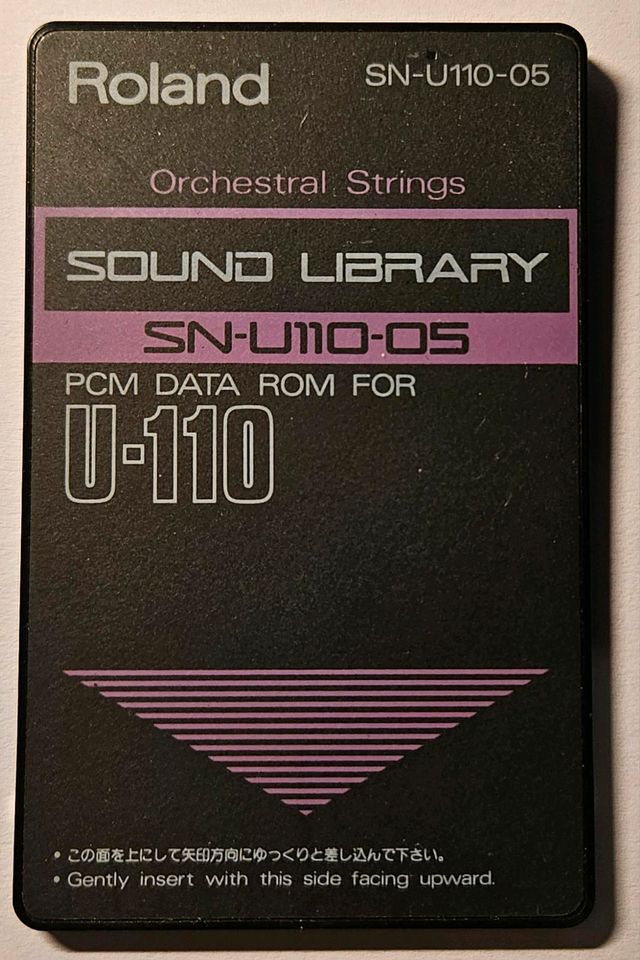 Roland SN-U110-05 SampleROMcard für U110, U220,  U20 in Braunschweig