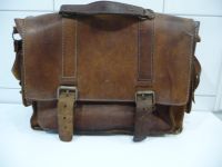 Leder Tasche, Uni, Schule, Aktentasche, Retro Nordrhein-Westfalen - Monheim am Rhein Vorschau