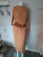 Neu REPLAY Ripp Strick pull over Kleid, caramell,M, mit Lana wool Kiel - Hassee-Vieburg Vorschau