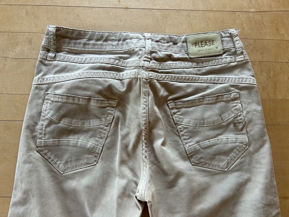 Please Jeans beige hellbraun S in Wasserburg am Inn