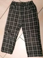 Jungs Hose, kariert, Gr. 98, grau schwarz, GUT Sachsen-Anhalt - Lutherstadt Wittenberg Vorschau