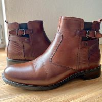 Neuwertig! Stiefeletten, Leder, Deichmann, Gr. 38, Braun, NP 60 Bayern - Ingolstadt Vorschau