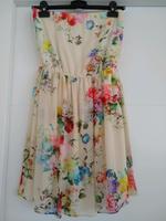 Sommerkleid von Zara bunt mit Blumen geblümt XS Bayern - Riedenburg Vorschau