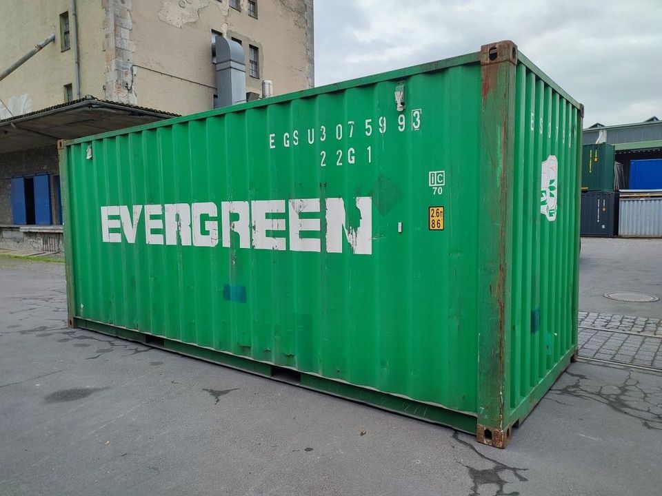 ✅ 20 Fuß Seecontainer, Lagercontainer ✅  Finanzierung möglich in Würzburg