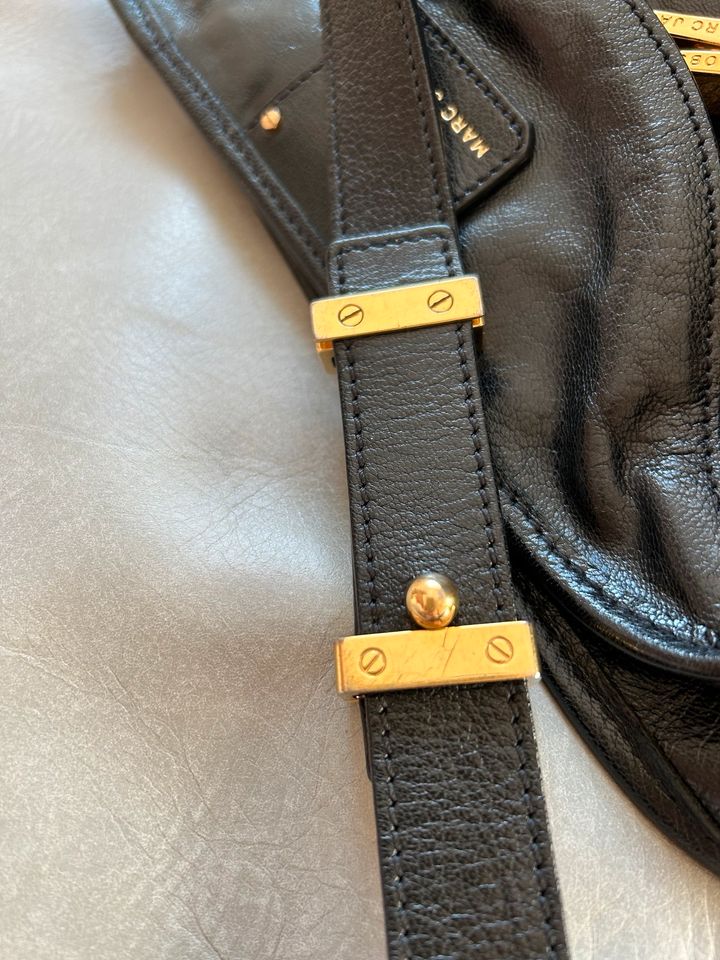 Handtasche von Marc Jacobs schwarz Leder in Bielefeld