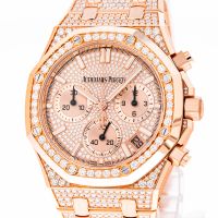 Audemars Piguet Royal Oak 41 Chronograph Rose Gold ICED OUT Full Hannover - Südstadt-Bult Vorschau