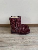 UGG Boots Classic Short Sparkle Weinrot/ Silber Baden-Württemberg - Radolfzell am Bodensee Vorschau