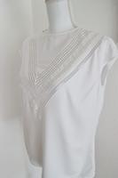 Guess Malika Bluse Shirt Top weiß Gr. M Lochstick Münster (Westfalen) - Centrum Vorschau