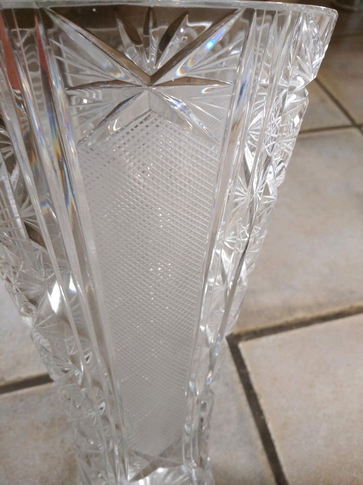 Vase Kristall in Osternienburger Land