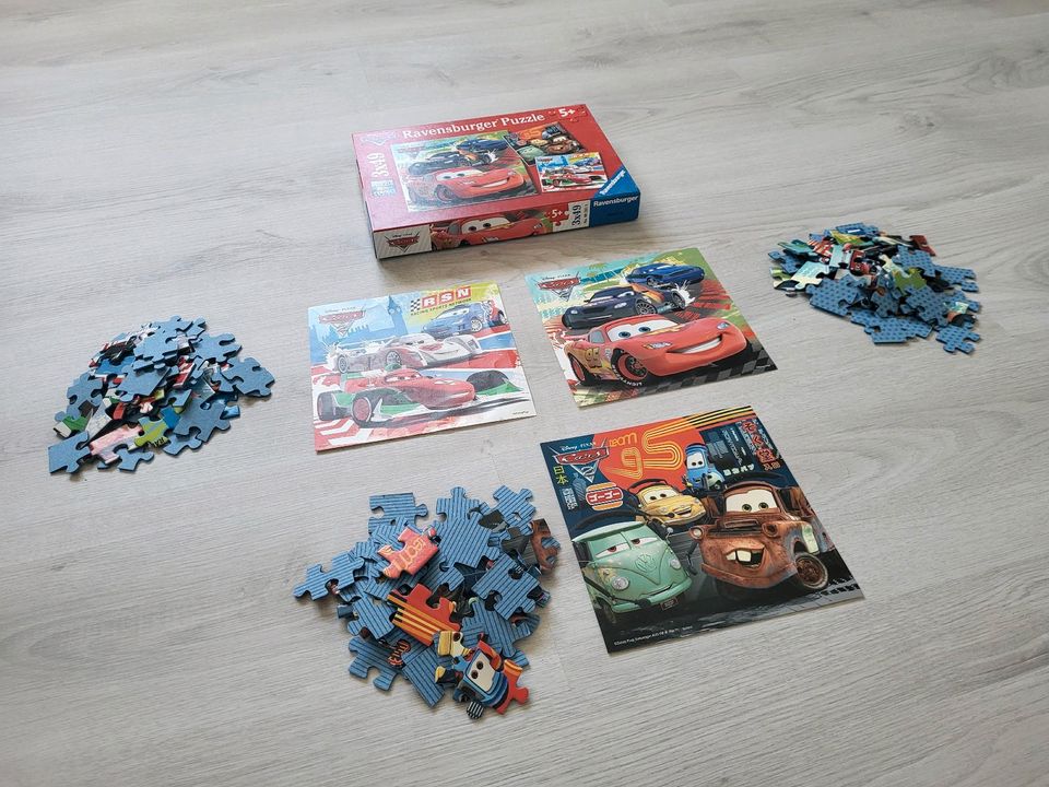 CARS 3x49 Teile Puzzle - Ravensburger in Oranienburg