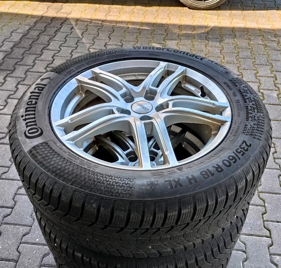 ✓DOT21 VOLVO XC60 CONTINENTAL WINTERRÄDER 235/60 R16 107H FELGEN in Herten