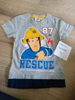 Fireman Sam Feuerwehrmann Sam T-Shirt grau Größe 98 Kind Niedersachsen - Alfeld (Leine) Vorschau