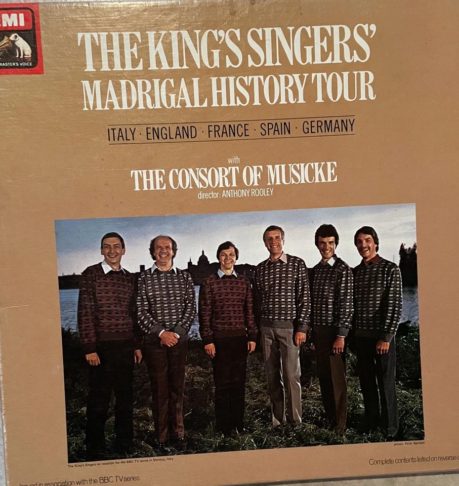 The King‘s Singers Madrigal History Tour Vinyl 2 LP in Trostberg