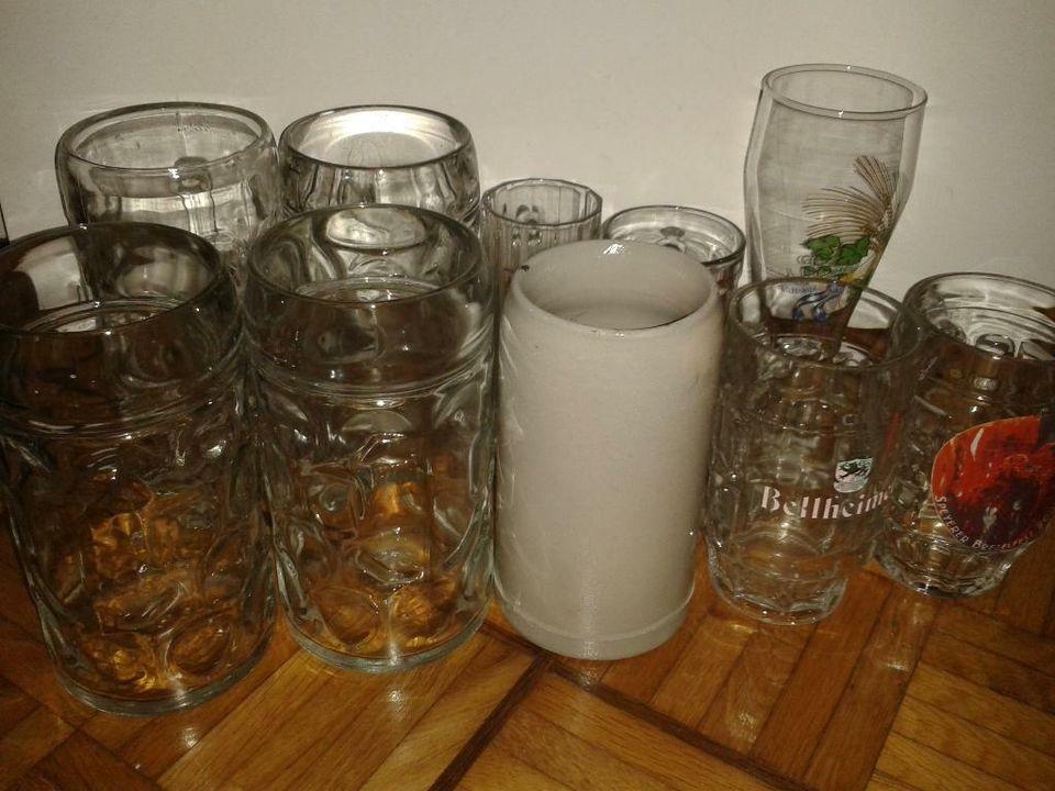 KRISTAL GLÄSER SAFT / WEIN / WHISKY / BIER /KARAFFEN GLÄSER usw in Schwegenheim