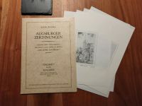 Augsburger Zeichnungen - limitierte Sammelmappe - 8 Bilder (A4) Bayern - Augsburg Vorschau