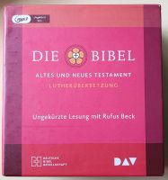 Die Bibel - Hörbuch mp3-CD -  Gelesen von Rufus Beck Bayern - Raisting Vorschau