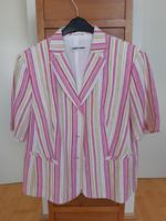 Neuwertiger GERRY WEBER Sommer-Blazer Leinen gestreift Größe 46 Hessen - Sulzbach Vorschau