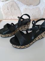 Sandalette Marco Tozzi Plateausohle Bayern - Steinwiesen Vorschau