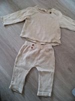 GUAPOO Set Baby Hose Oberteil Shirt beige 74 9-12 Monate Nordrhein-Westfalen - Emsdetten Vorschau