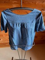 S.Oliver T-Shirt 36 S blau Schleife am Rücken Nordrhein-Westfalen - Beckum Vorschau