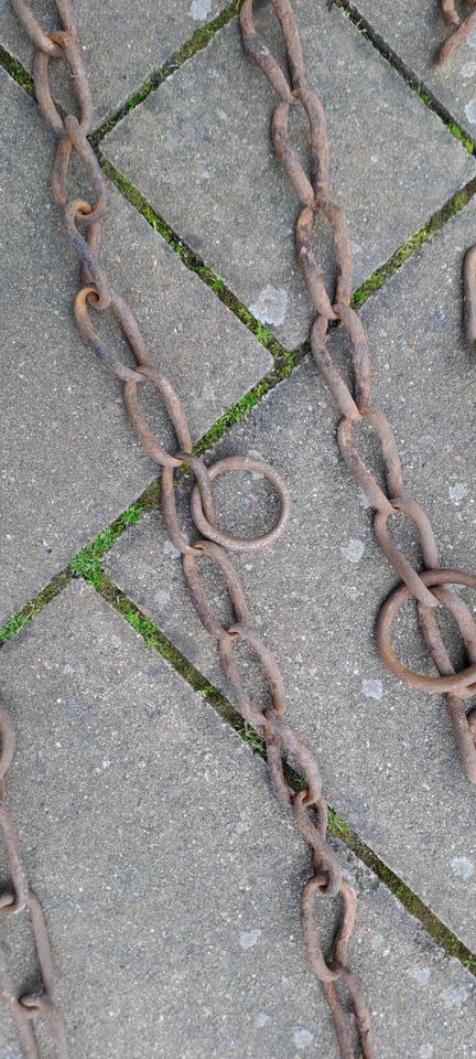 alte Kuhketten / Ziegenkettenreste als Deko oder zum Basteln in Groß-Umstadt