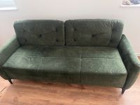 Couch Sofa 3 Sitzer , Hocker + Sessel Grün Niedersachsen - Osnabrück Vorschau