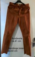 ❤️ Nubuk-Lederhose ❤️ braun Niedersachsen - Helmstedt Vorschau