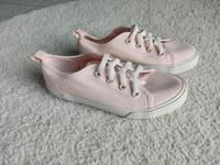 6,5€ H&m 29 1x getragen Stoffschuhe rosa Sneaker Schuhe Bayern - Rednitzhembach Vorschau